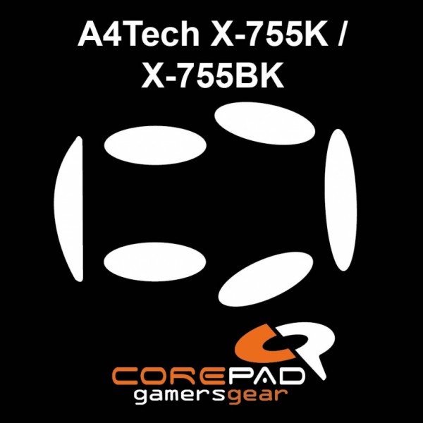 Corepad Skatez for A4Tech X-755K / X-755BK